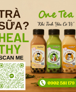 TRÀ SỮA TRÂN CHÂU TRUYỀN THỐNG ONETEA chai 250ml